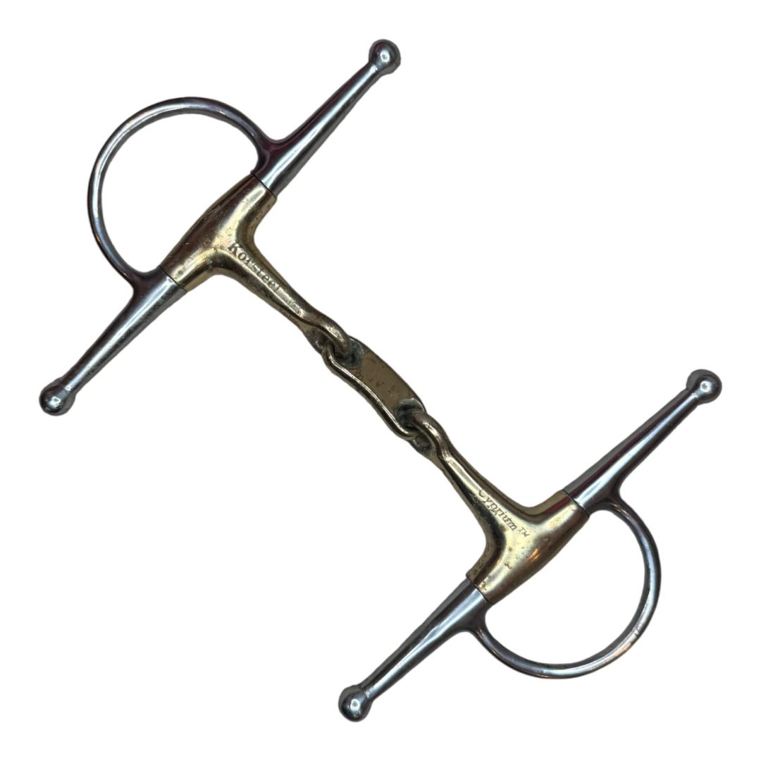 Korsteel Dr. Bristol Full Cheek Snaffle in Crypium - 5"