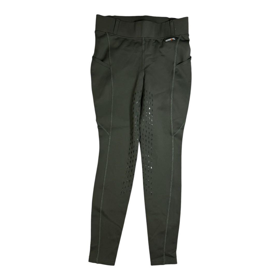 Kerrits 'Performance' KP Pocket Riding Tight in Dark Green - Woman's Medium