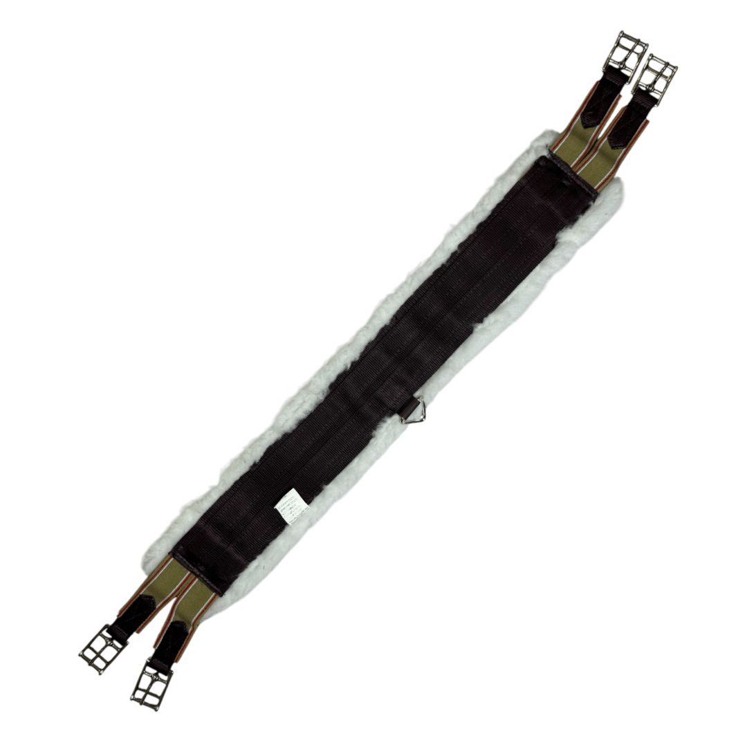 Fleece Jump Girth in Brown - 40"