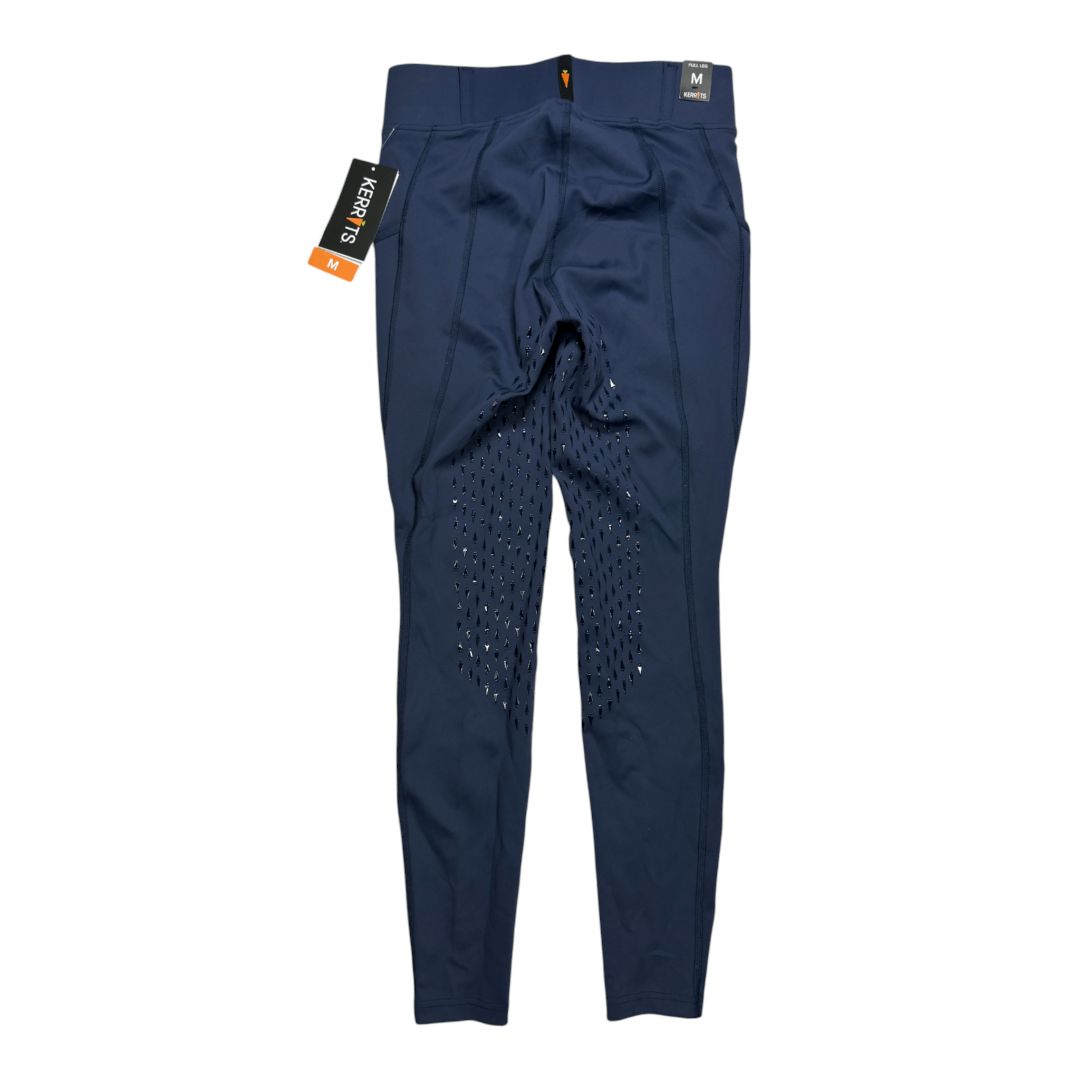 Kerrits 'CoolCore' Full Seat Tight in Blue - Woman's Medium