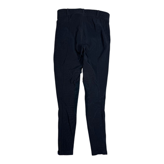 Irideon Knee Patch Riding Tights in Navy - Youth Large