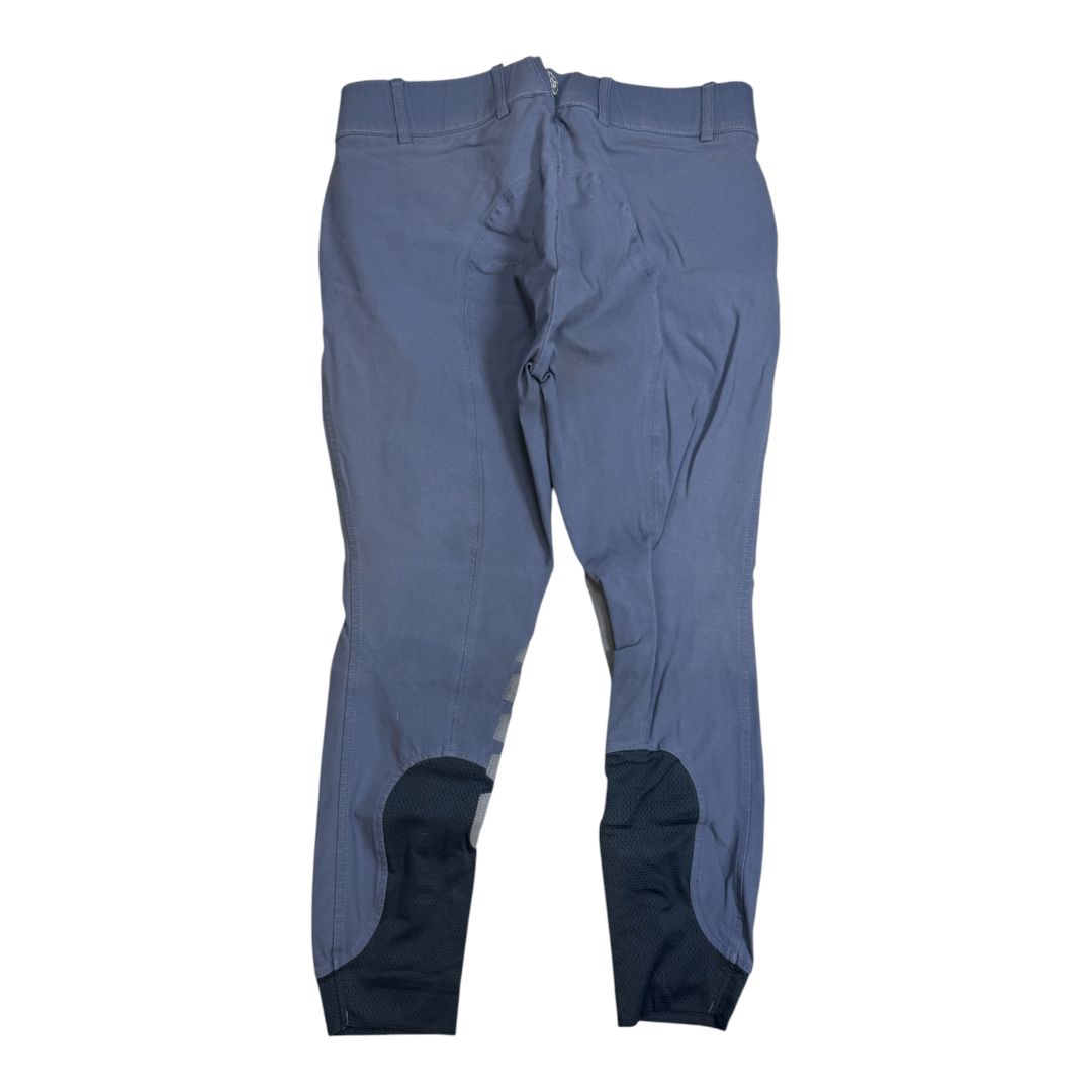 Ariat 'Heritage' KP Breech in Blue - Woman's 32R