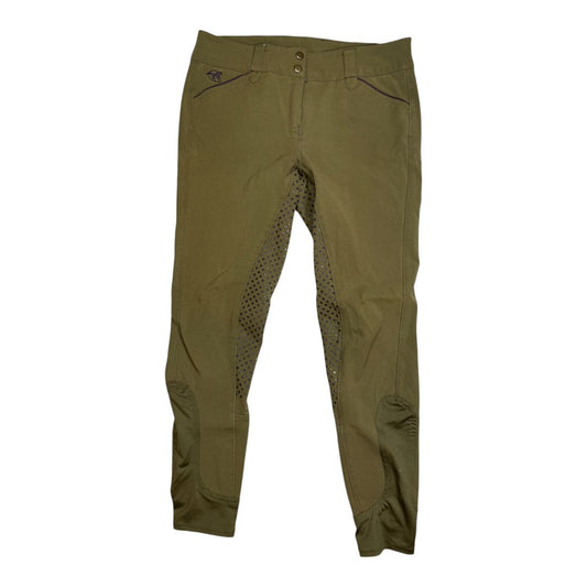 SmartPak Piper 'Evolution' FS Breech in Olive Green - Woman's 32L