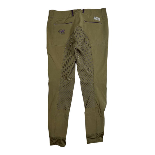 SmartPak Piper 'Evolution' FS Breech in Olive Green - Woman's 32L