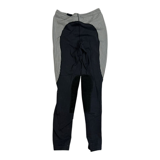 Kerrits 'Performance' Knee Patch Tight in Black - Youth X-Large