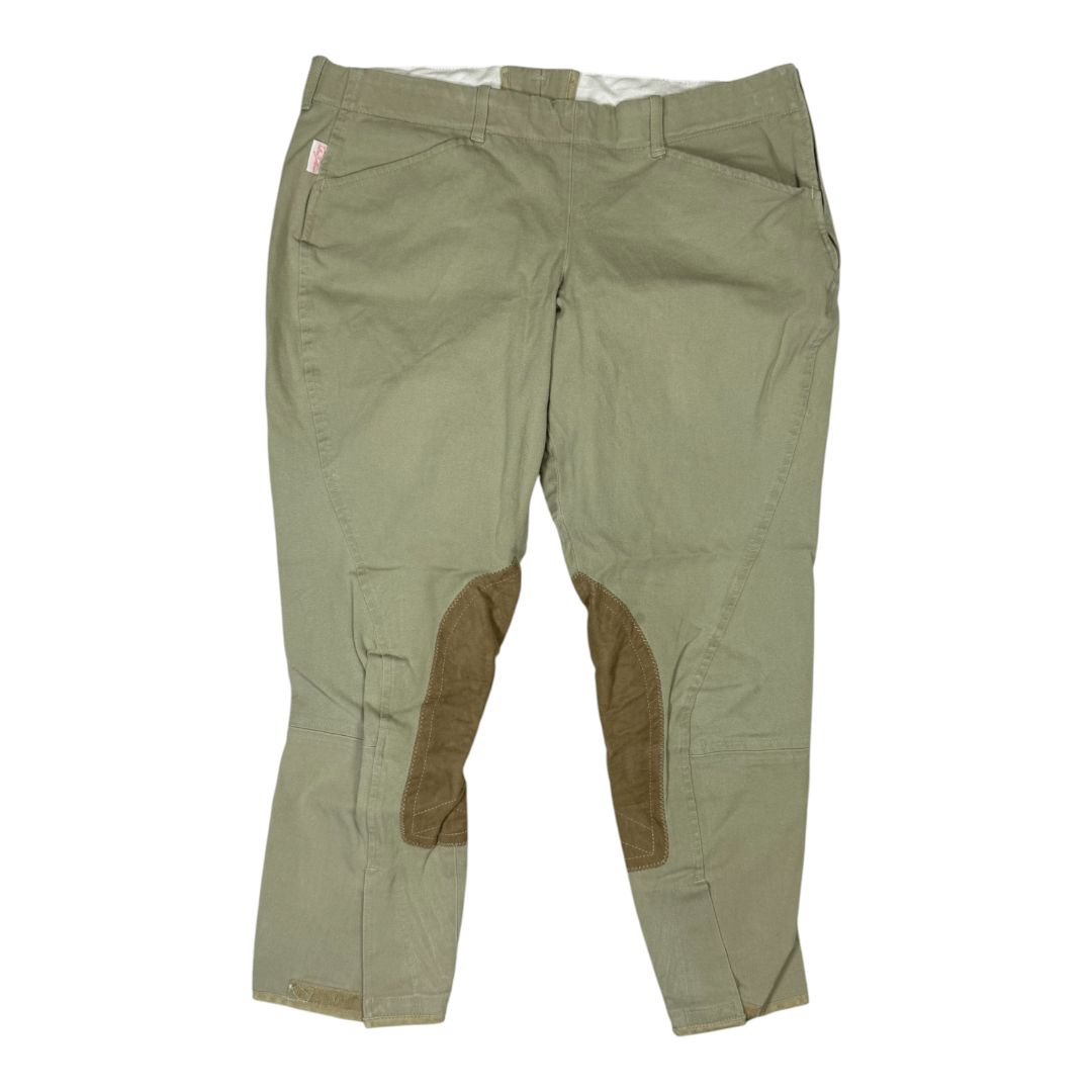 Tailored Sportsman 'Trophy Hunter' KP Breech in Tan - Woman's 32R