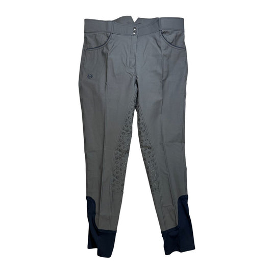 Halter Ego 'Evolution' Full Seat Breech in Grey - Woman's 38