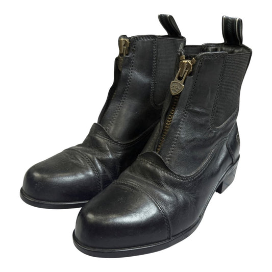 Ariat 'Devon IV' Paddock Boot in Black - Child's 13
