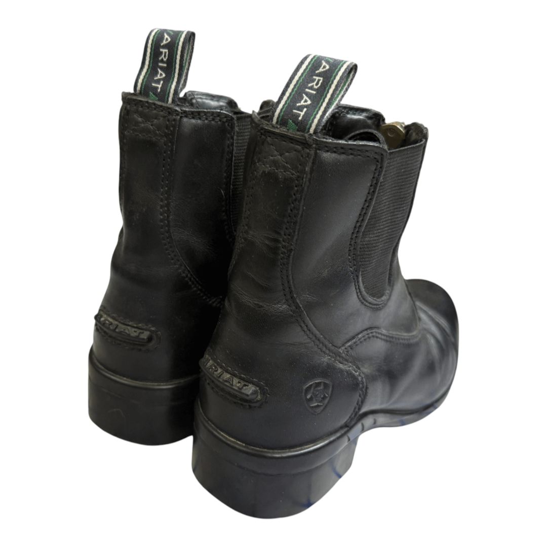 Ariat 'Devon IV' Paddock Boot in Black - Child's 13