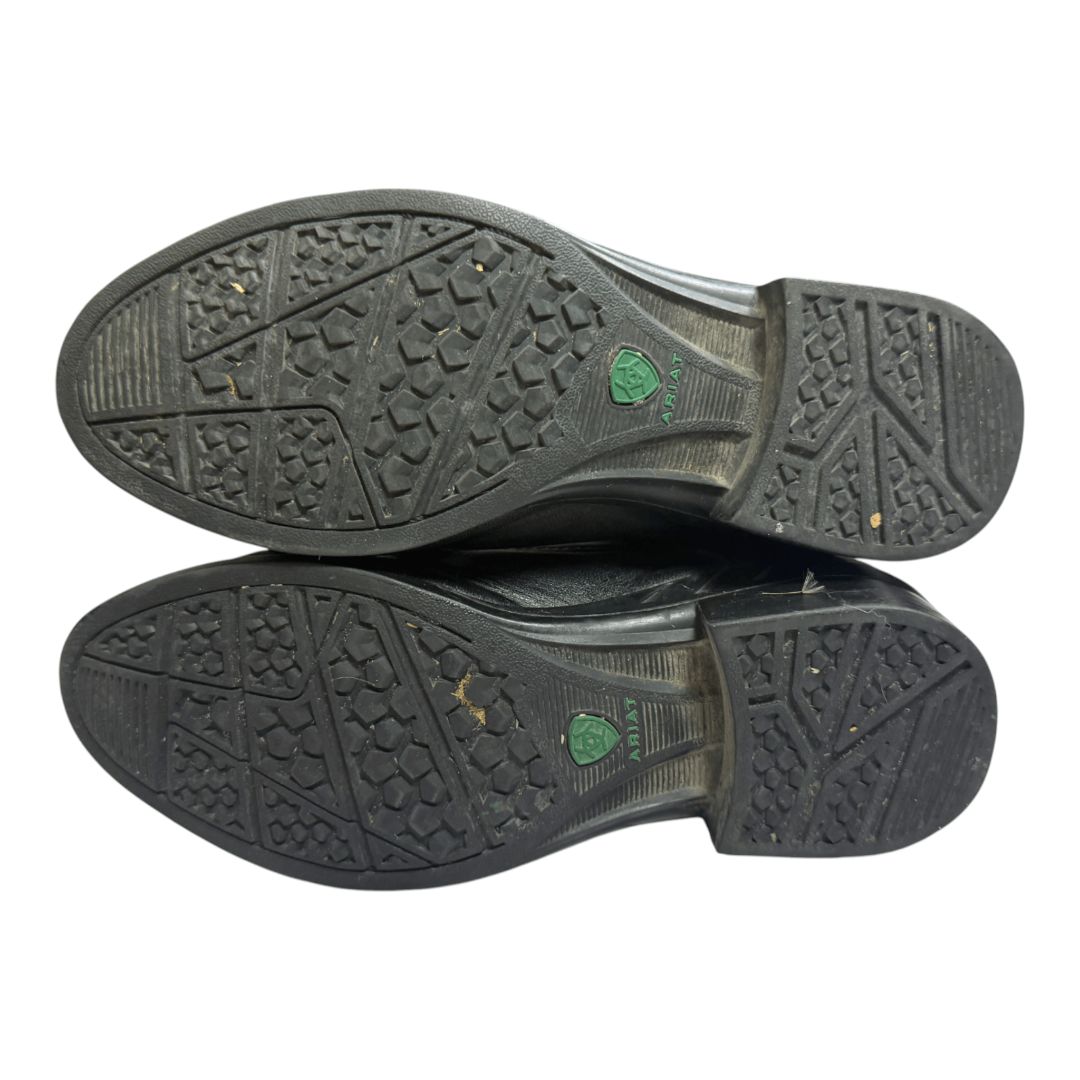 Ariat 'Devon IV' Paddock Boot in Black - Child's 13