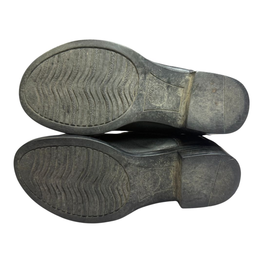 TuffRider 'Starter' Front Zip Paddock Boots in Black - Children's 12