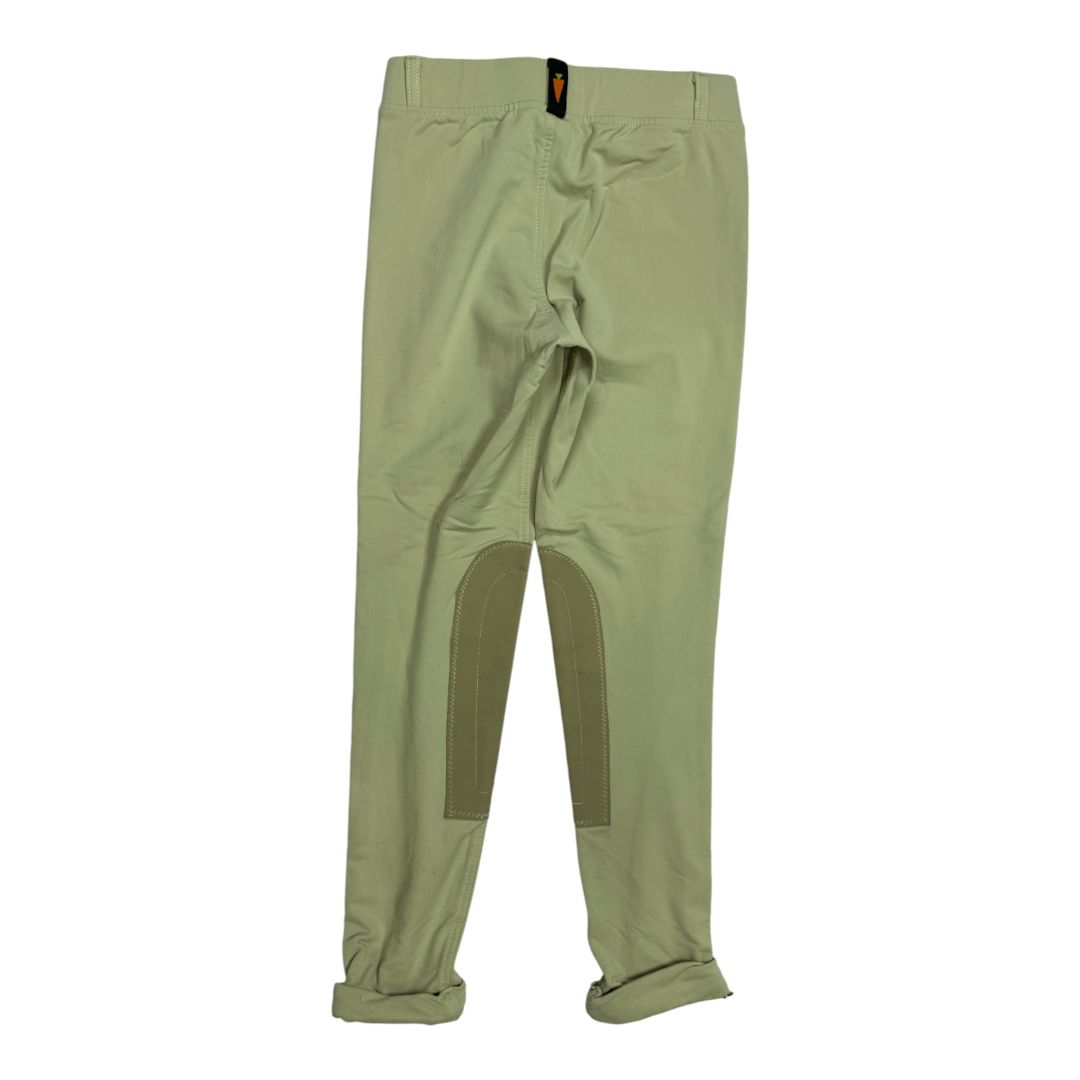 Kerrits Ice Fill Knee Patch Jodhpurs in Tan - Youth Small