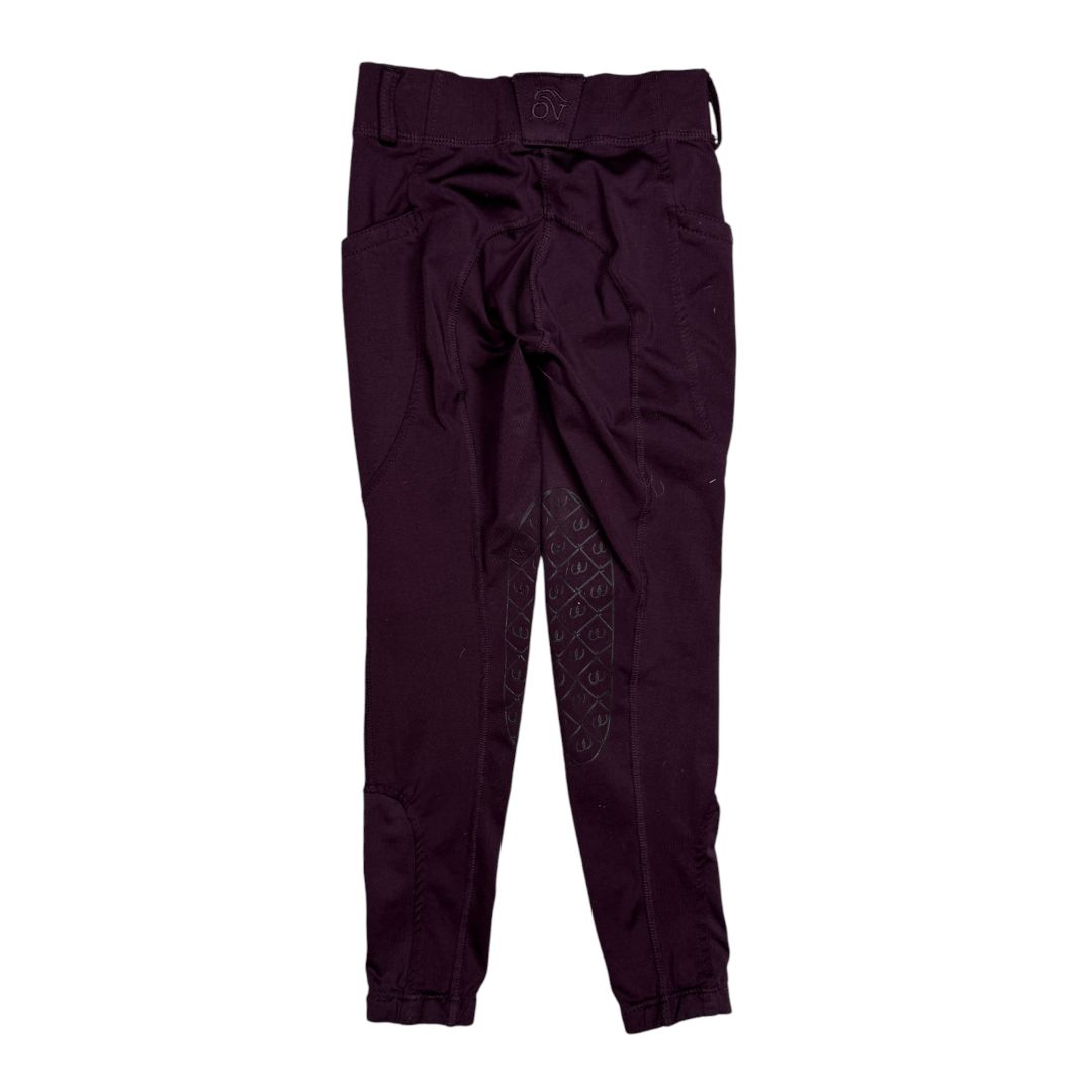Ovation 'Aerowick' Pull-On KP Tights in Purple - Youth Small (8)