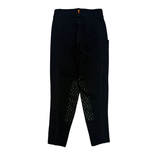 Kerrits 'Power Stretch' Knee Patch Tight in Black - Youth Small