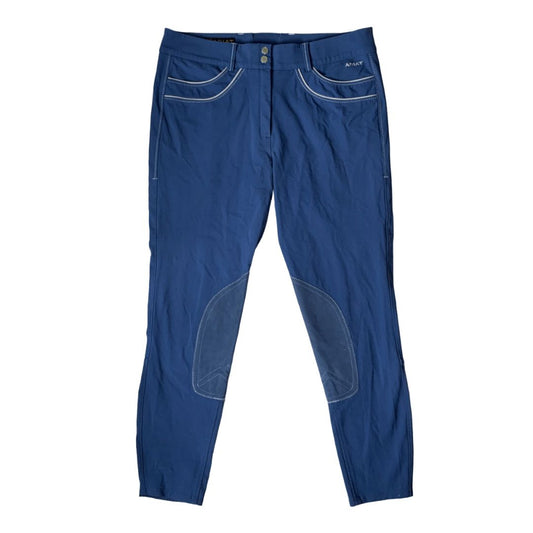 Ariat 'Olympia' Pro Series Breeches in Navy - Woman's 34L