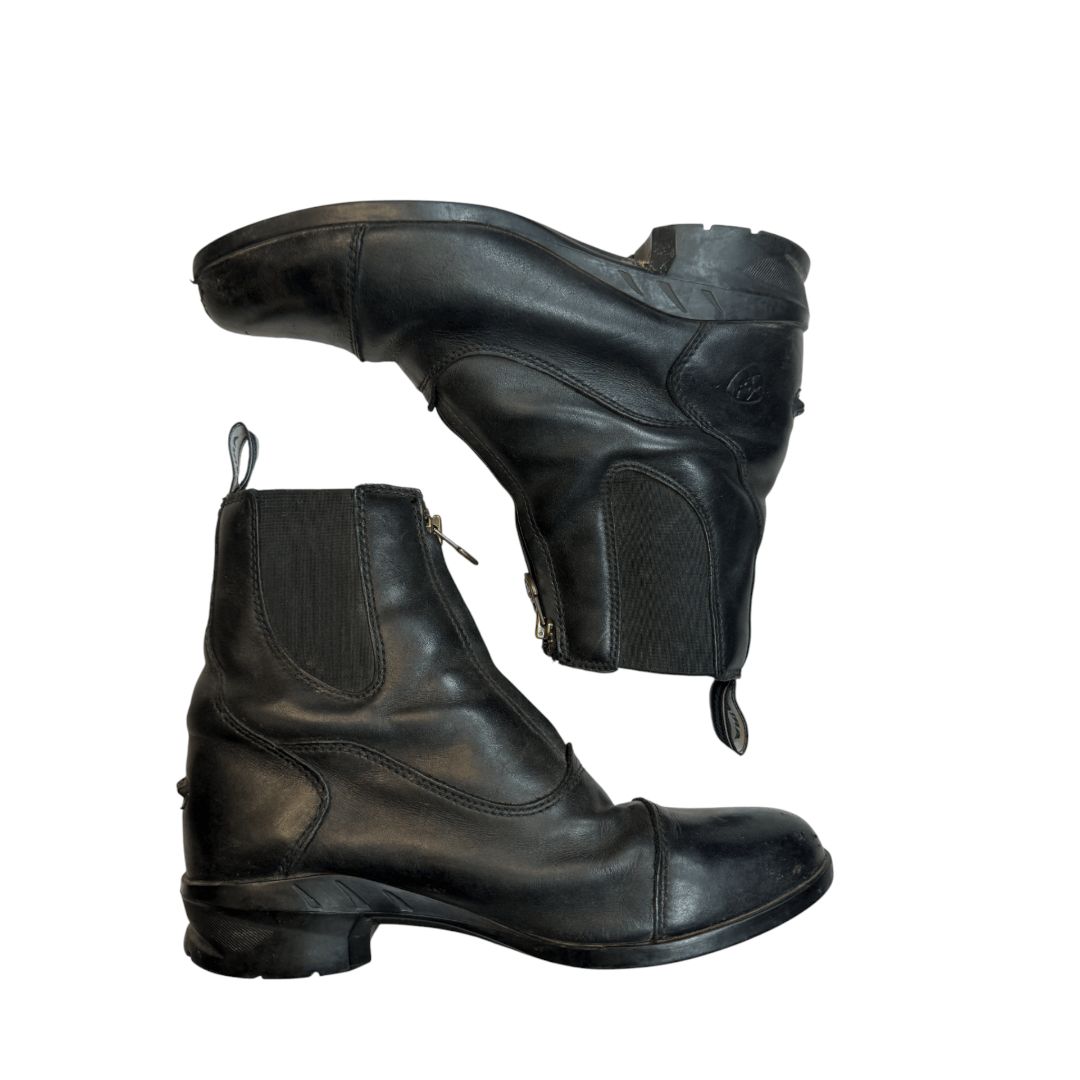 Ariat 'Heritage IV' Zip Paddock Boots in Black - Woman's 7B