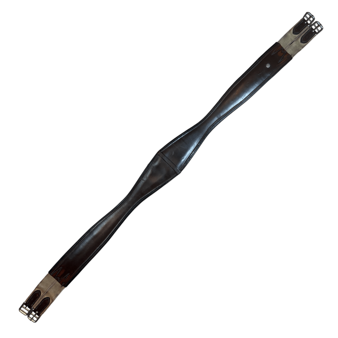 Schleese Saddlery 4" BSE Jumping Girth in Havana - 54"