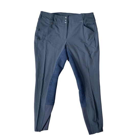 Romfh 'Champion' Full Seat Breech in Grey - Woman's 36R