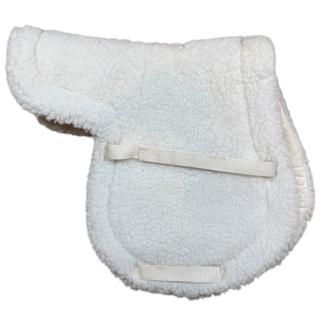 Toklat Superquilt Fleece Shaped Pad in White - Pony (15")