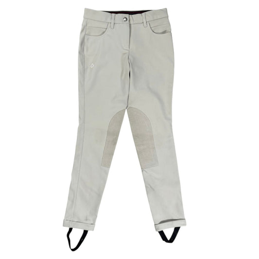 Cavalleria Toscana Jodphurs in Tan - Youth 12