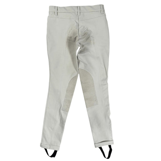 Cavalleria Toscana Jodphurs in Tan - Youth 12
