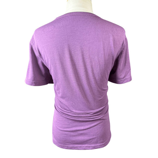 Kerrits 'Playful Ponies' SS Tee in Purple - Youth Medium