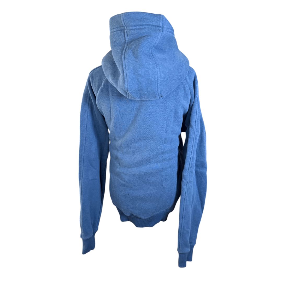 LeMeiux 'Hollie' Sherpa-Lined Zip Up Hoodie in Navy - Youth 11-12yo