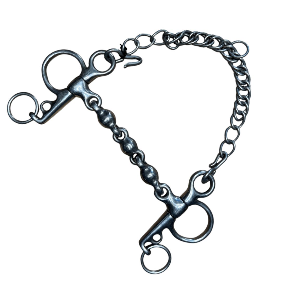 Waterford Pelham Snaffle in Stainless Steel - 5 3/4"