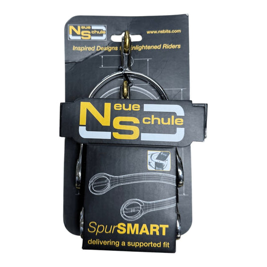Neue Schule NS SpurSMART Rowel Spurs in Stainless Steel - Competition Fit / 3.5cm