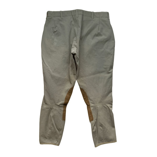 Tailored Sporstman 'Trophy Hunter' Knee Patch Breech in Tan - Woman's 30