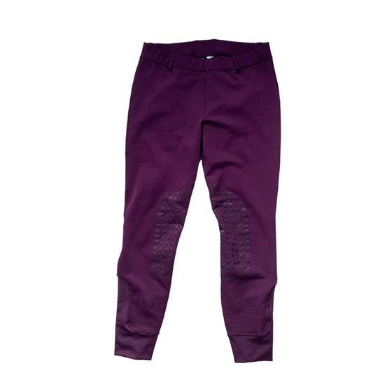 Ovation Ovation 'Equinox' Knee Patch Winter Tight in Plum - Woman's 32