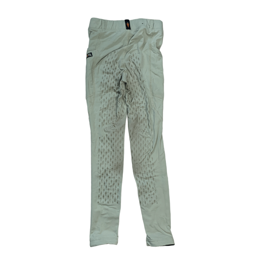 Kerrits 'Ice Fil' Full Seat Tech Tights in Tan - Children's Small