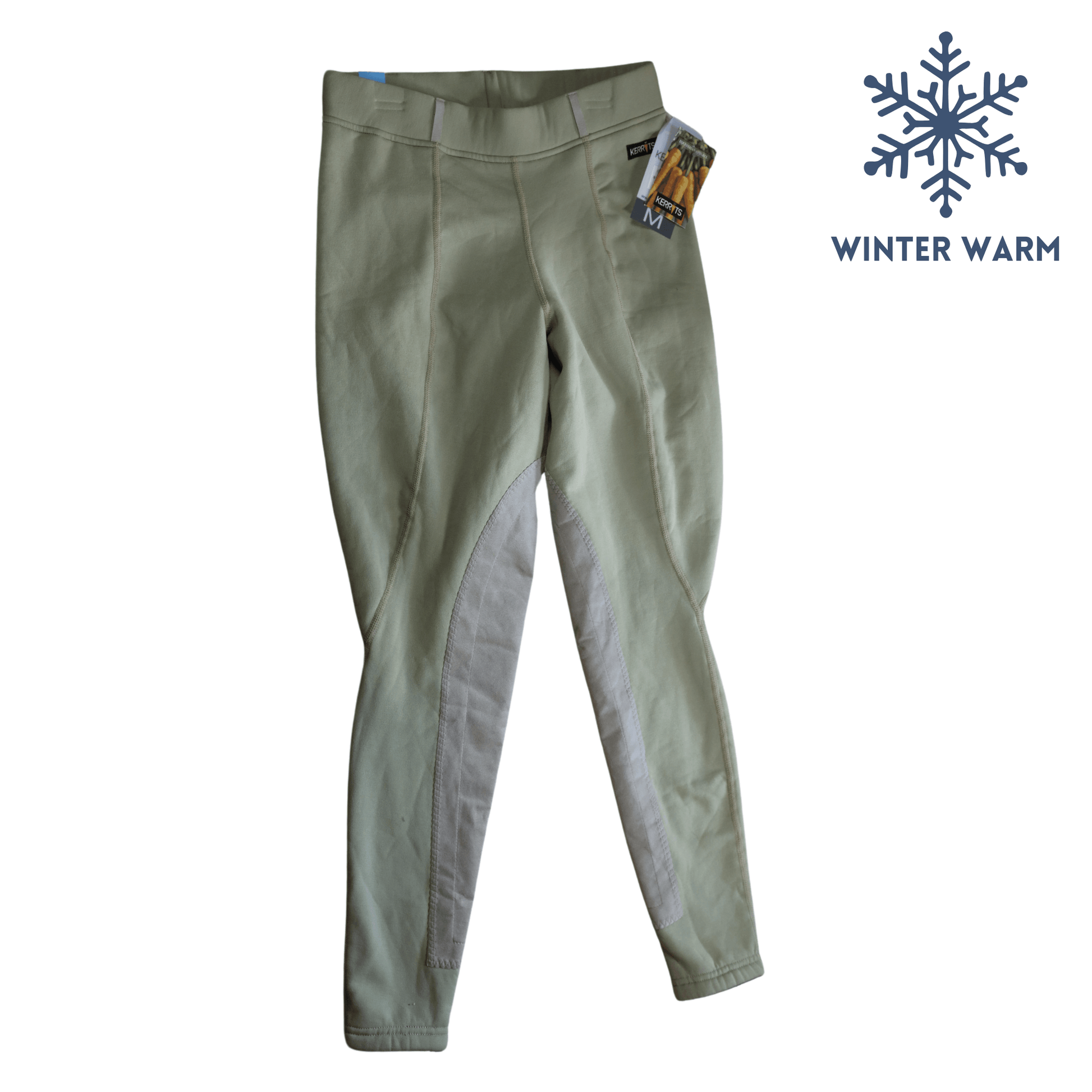Kerrits PowerStretch Extended Knee Tight in Tan