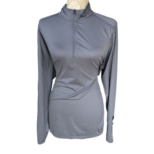 Kerrits 'Ice Fil Lite' Long Sleeve Sun Shirt in Blue - Woman's 1X