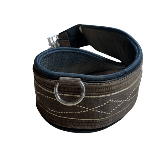 Oaklyn 'Terra' Girth with White Fancy Stitch