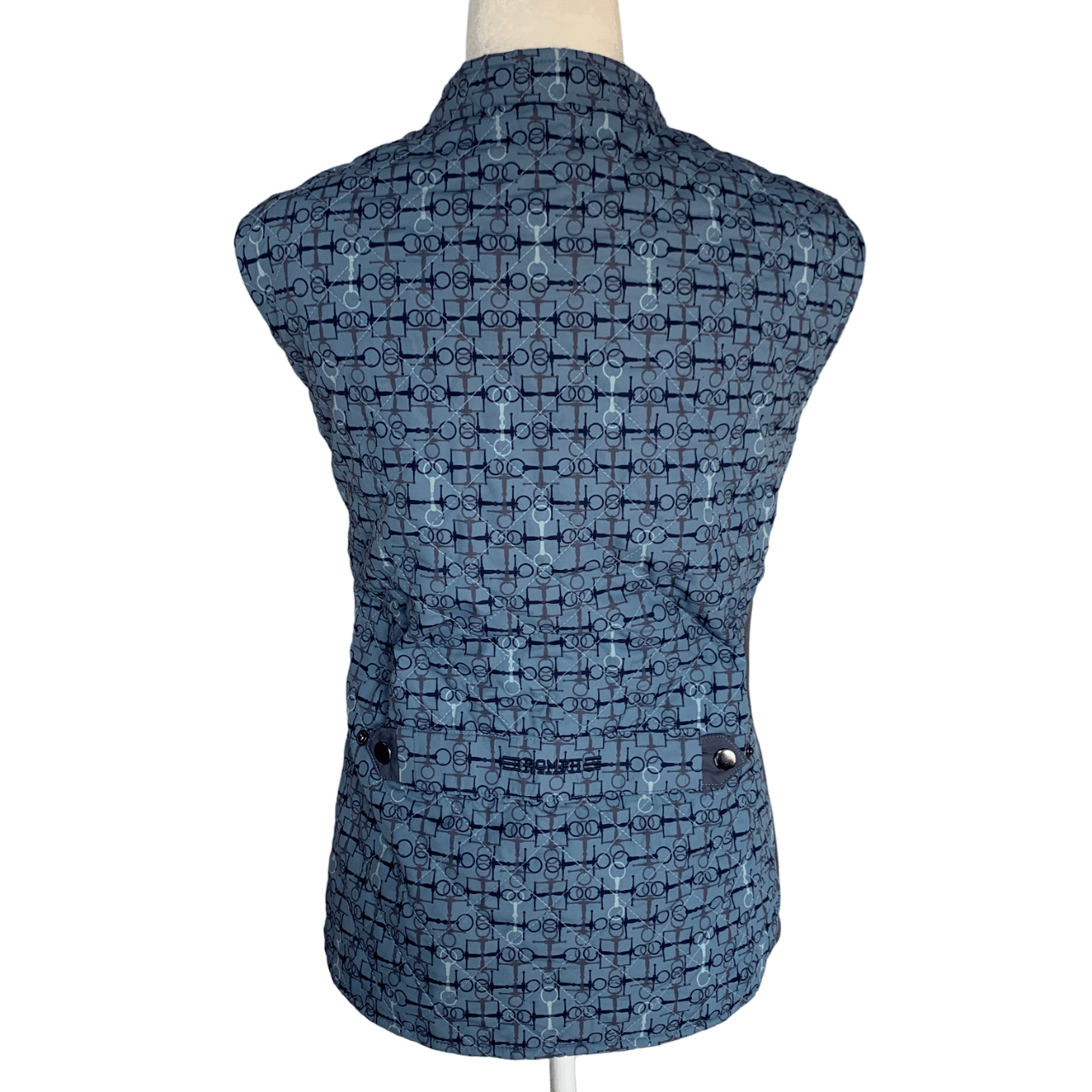 ROMFH 'Hampton' Quilted Vest in Light Blue - Woman's X-Large