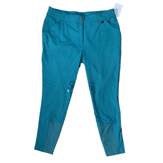 ROMFH 'Sarafina Bling' Full Seat Grip Breech in Dark Sea Foam - Woman's 36R
