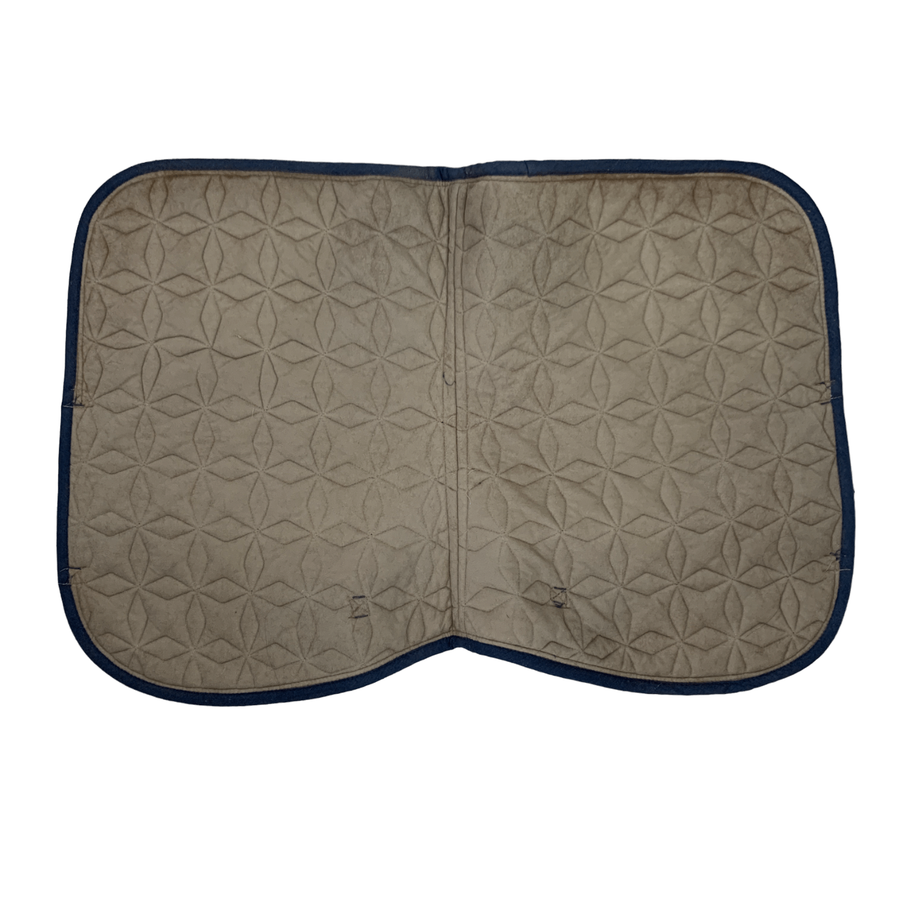 Roma 'Wick Easy' Quilted A/P Saddle Pad in Blue - Full