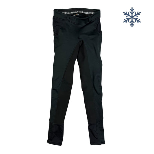 Kerrits GripTek II Full Seat Breech in Black - Woman's Medium