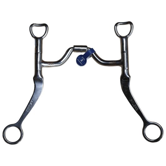 Toklat Myler Flat Shank with Low Port Comfort Snaffle