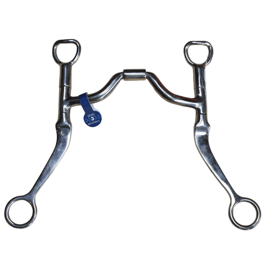 Toklat Myler Flat Shank with Low Port Comfort Snaffle