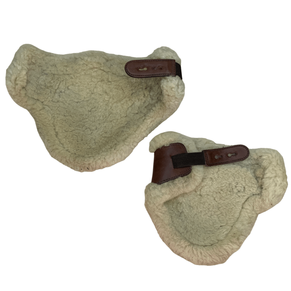 Beval Ltd. Sheepskin-Lined Leather Fetlock Boots 