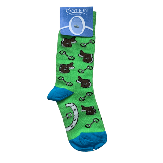 Ovation Kids Mid Calf Lucky Riding Socks
