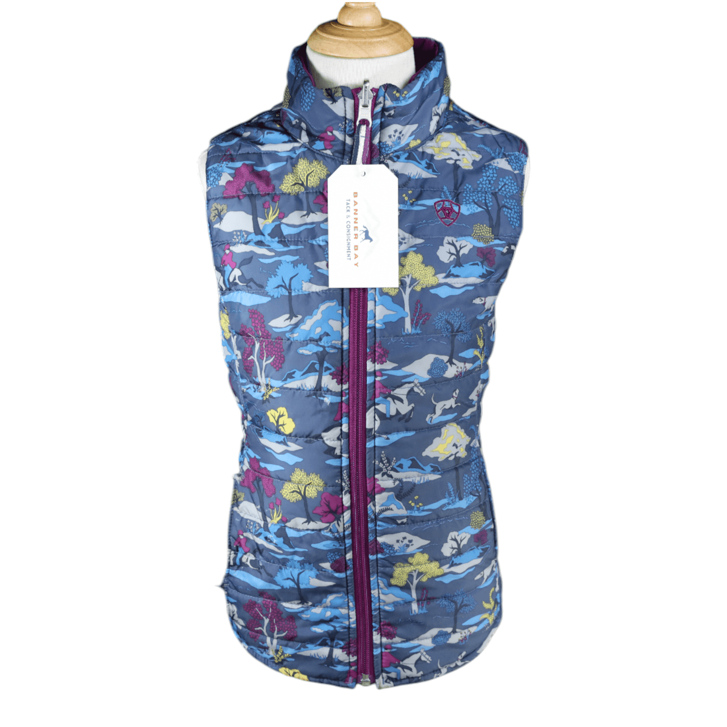 Ariat 'Emma' Reversible Insulated Riding Vest