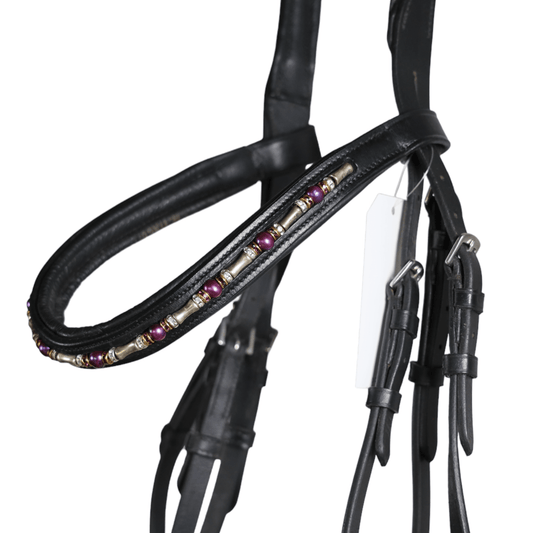 Dressage Bridle with Custom Browband