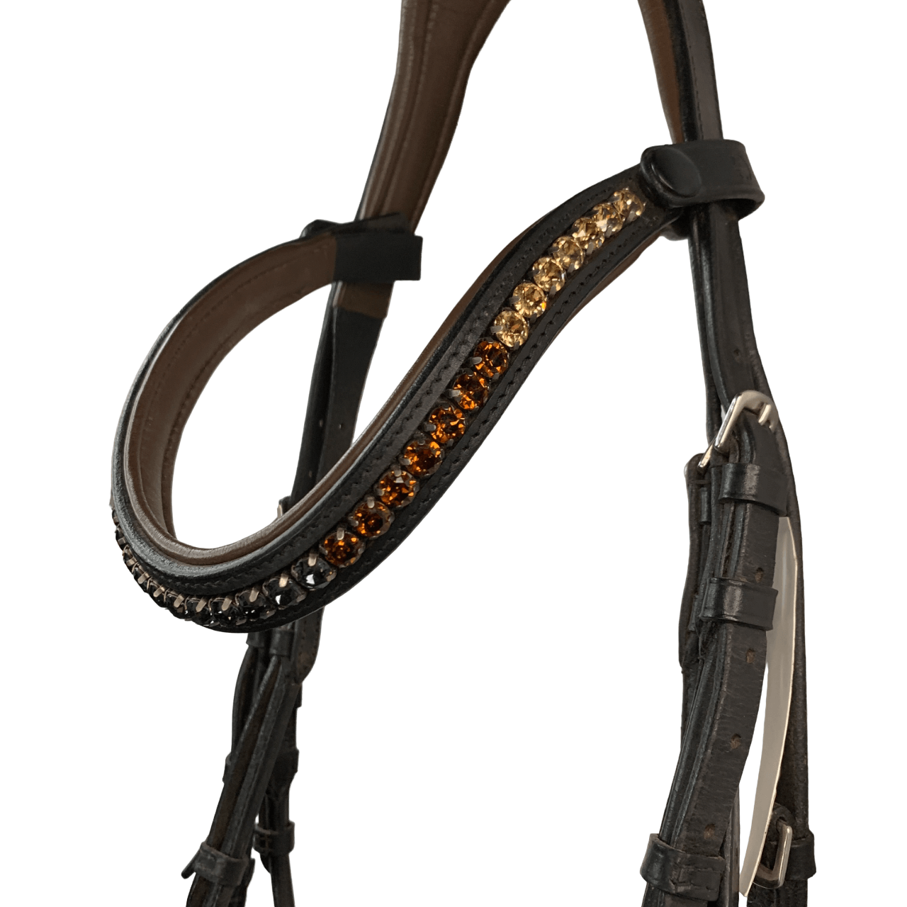 Halter Ego 'Macho' Anatomical Snaffle Bridle in Black - Extra-Full