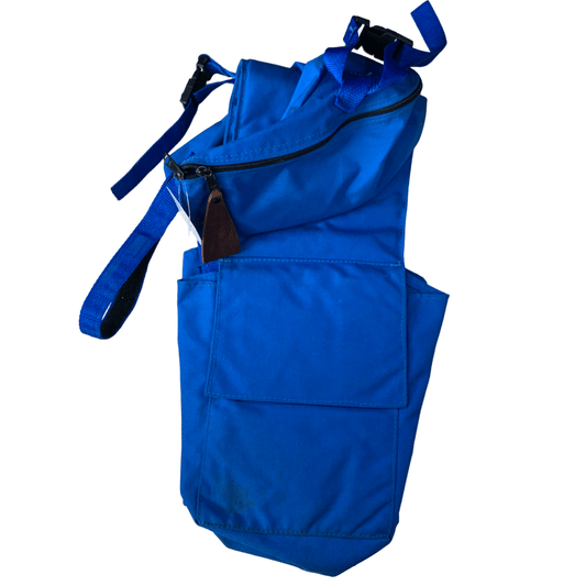 Equestri-All Nylon Saddle Bags in Blue