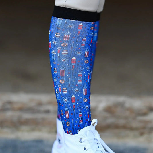 Dreamers & Schemers Holiday Boom Tall Socks  - Adult