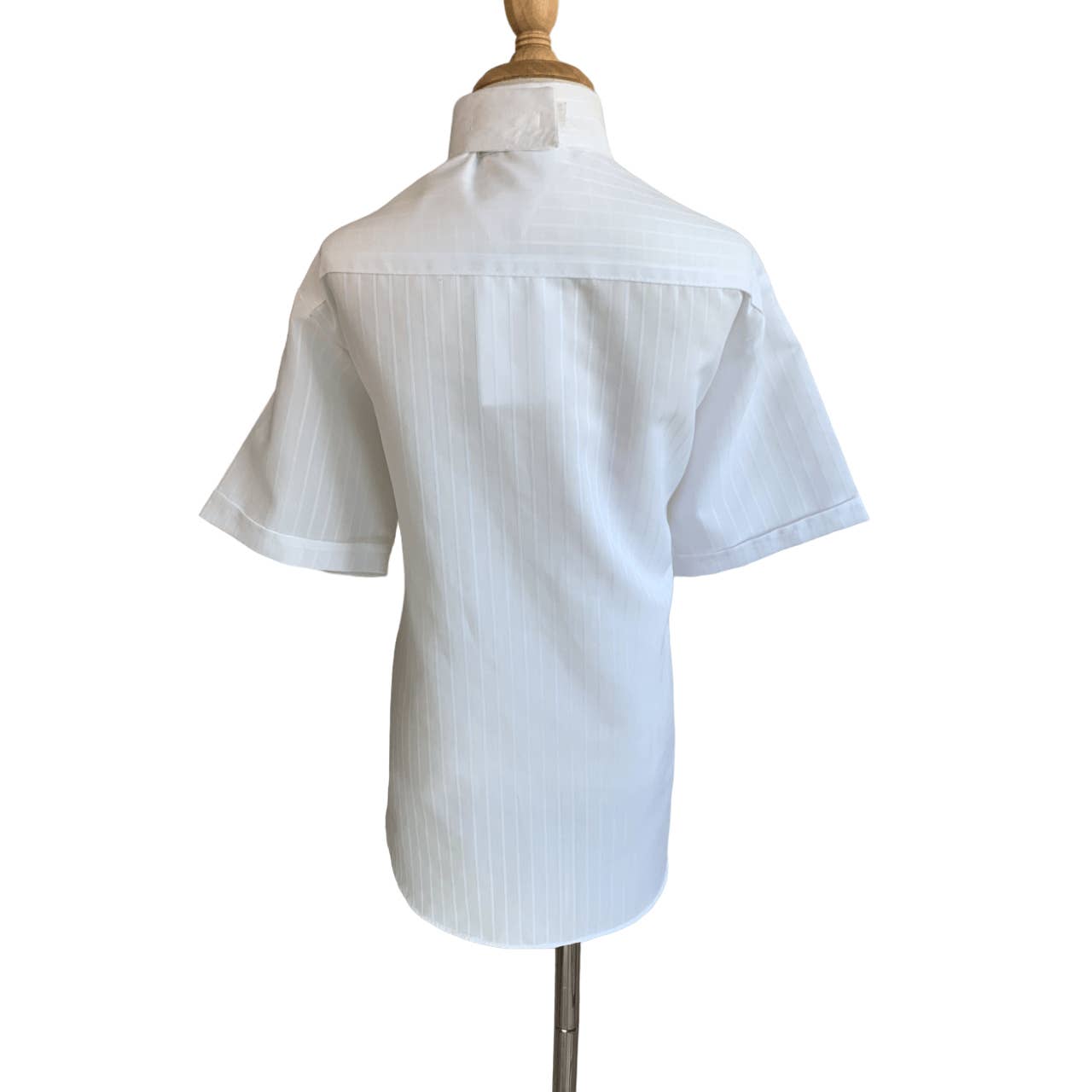 Devon-Aire Show Shirt in White - Youth 14R