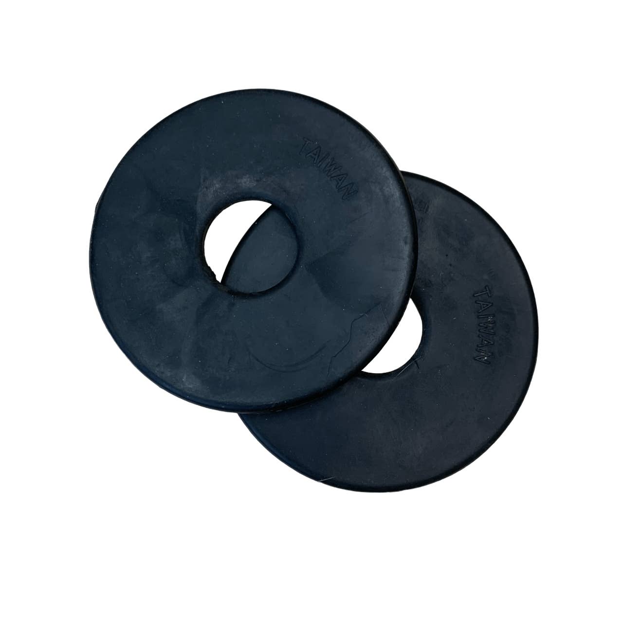 Rubber Bit Guards in Black - One Size